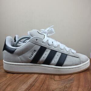 Adidas Campus 00s Crystal White Black Womens Gray Size 11 Low Top Shoes GY0042